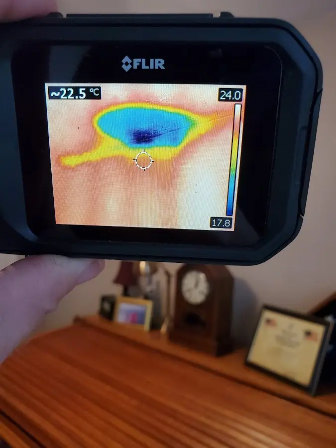 Thermal imaging inspection for water damage in Oxford